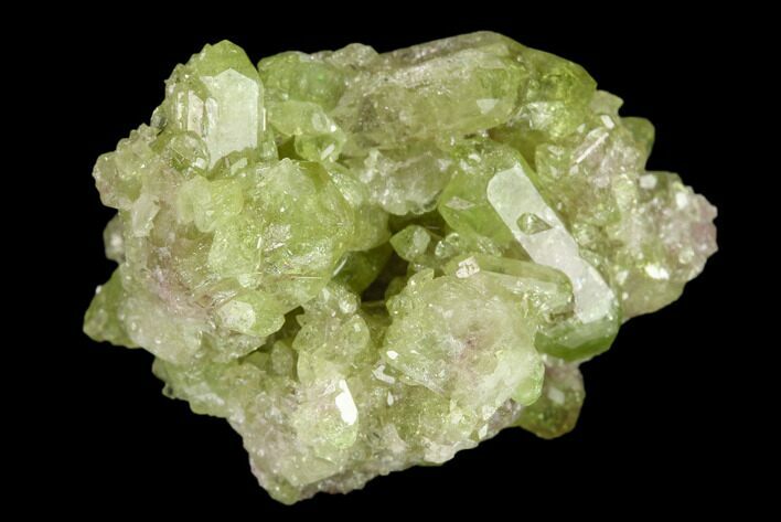 Vesuvianite Crystal Cluster - Jeffrey Mine, Canada #134425